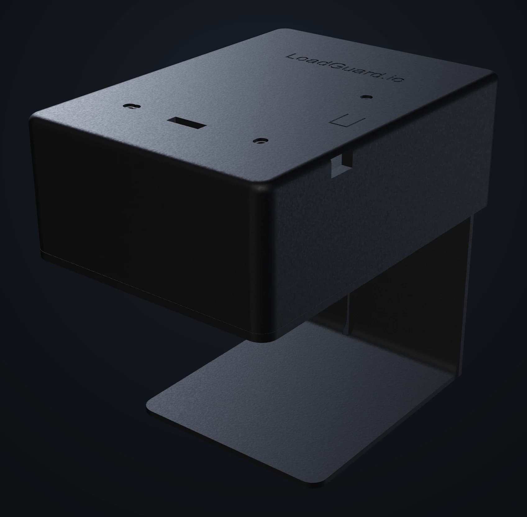 The LoadGuard uClamp unit — an isometric product render